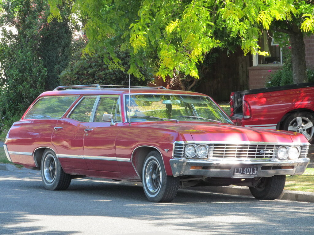 Chevrolet Impala (16335,  16345, 16435,  16445) 4 поколение, 2-й рестайлинг, универсал (10.1966 - 09.1967)